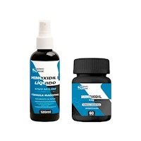 Dúo Premium Minoxidil 5Mg 60Cáps + Loción 5% 120Ml Dermosumak